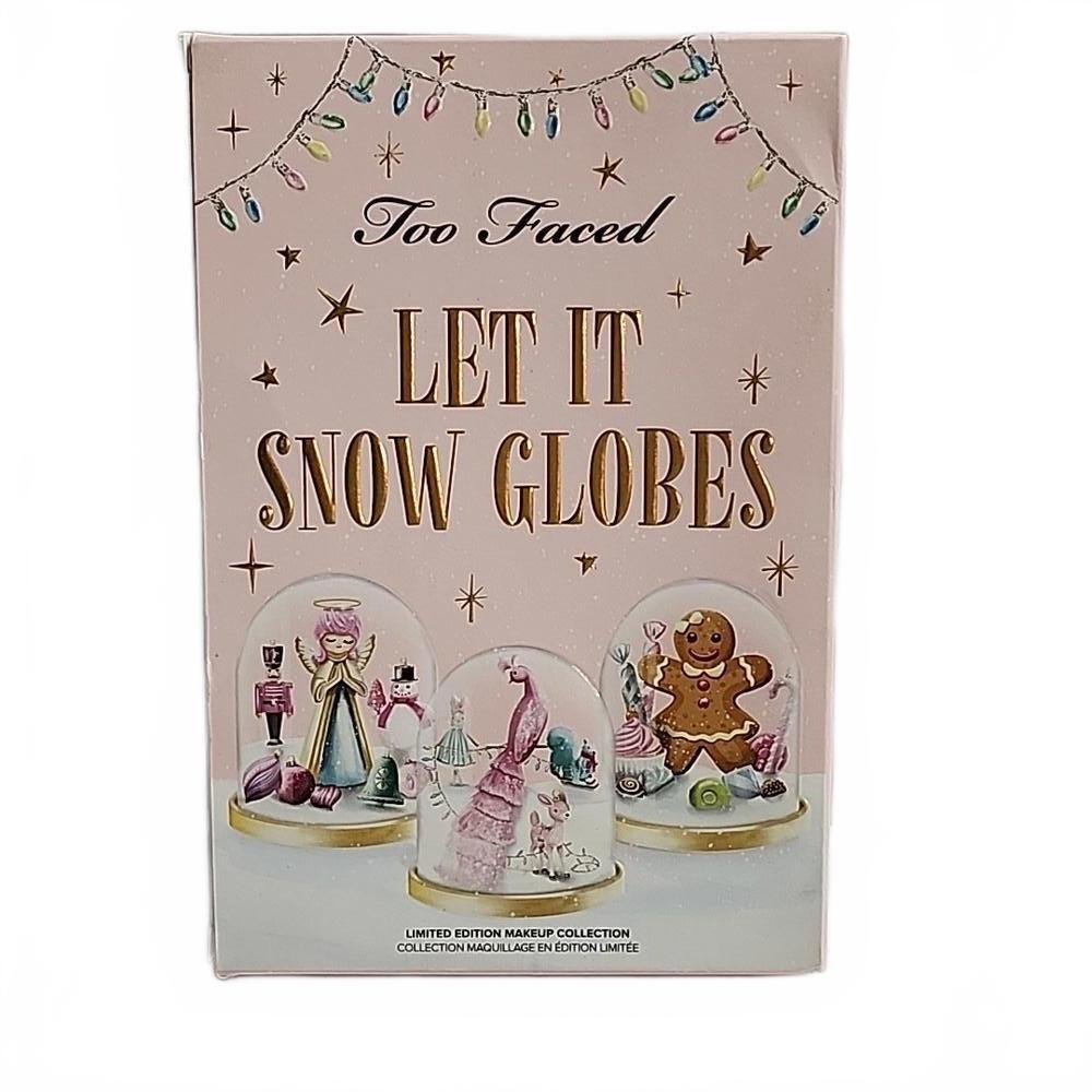 New Too Faced Let It Snow Globes Limited Edition Makeup Collection